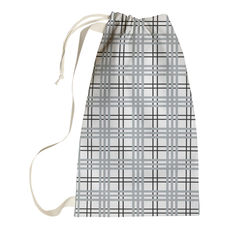 East Urban Home Fabric Laundry Bag with Handles Wayfair